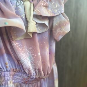 Pastel Galaxy Celestial Princess Fairycore Dress . NYE size medium